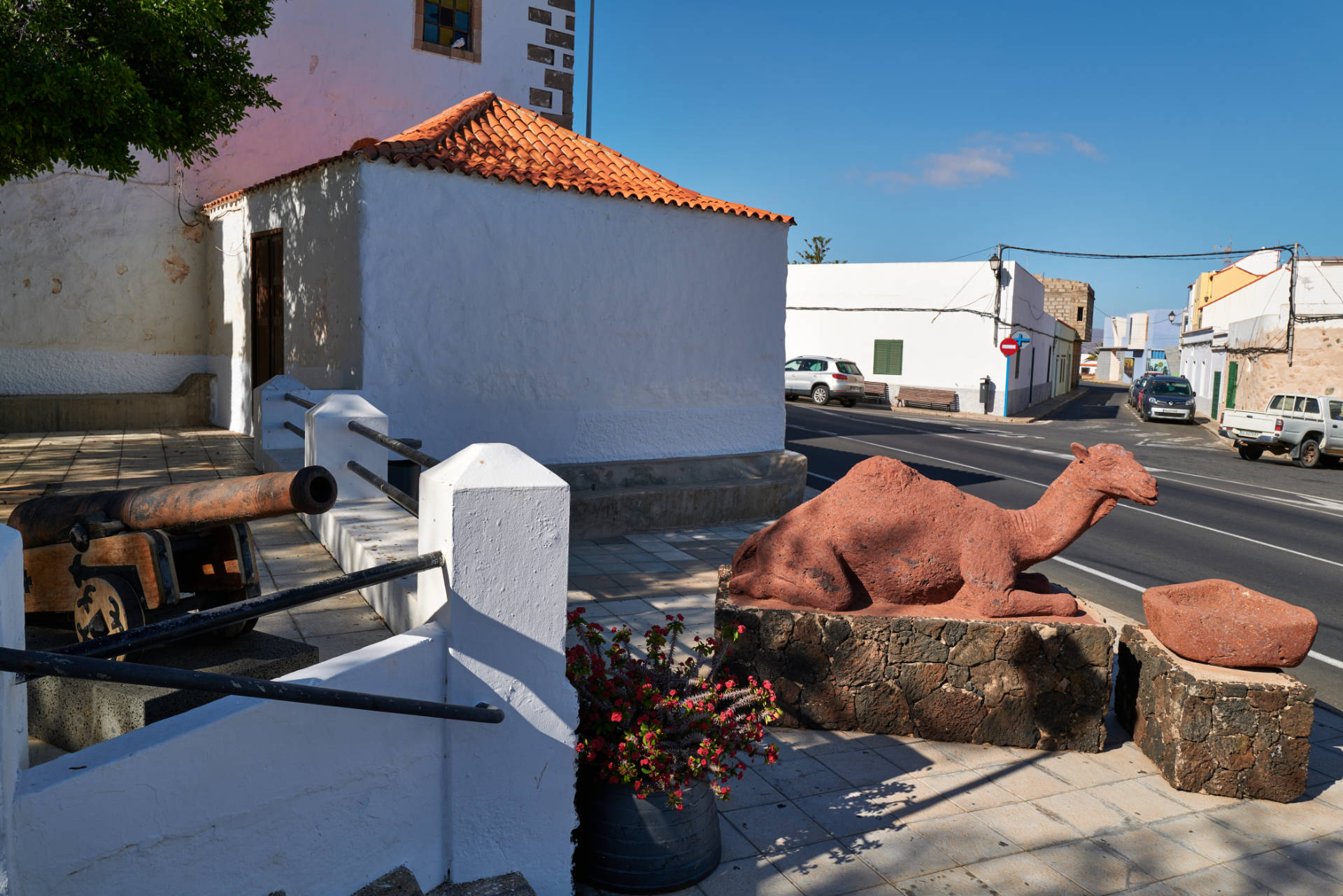 Der Ort Tuineje auf Fuerteventura.