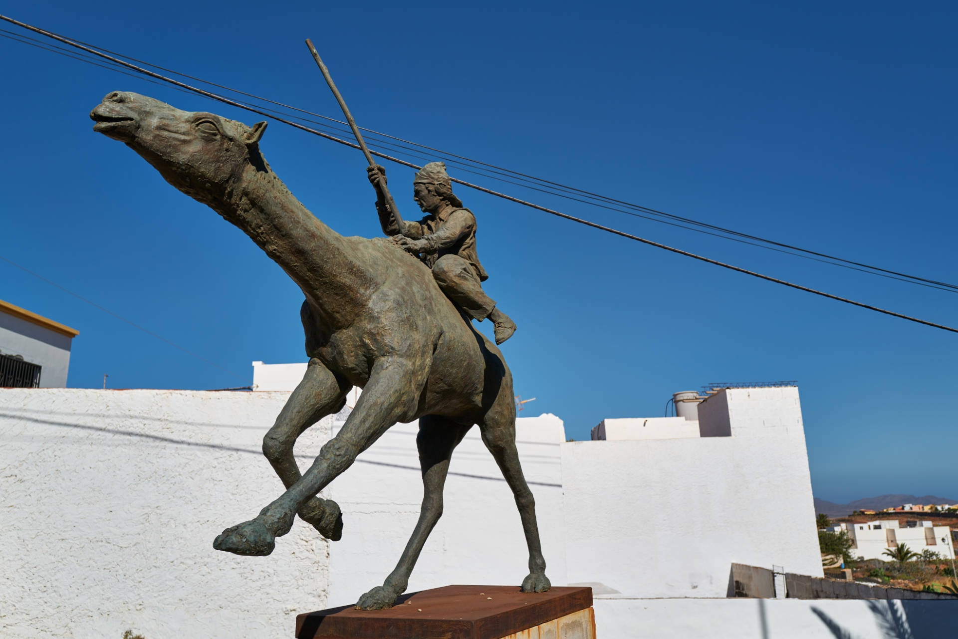 Der Ort Tuineje auf Fuerteventura.