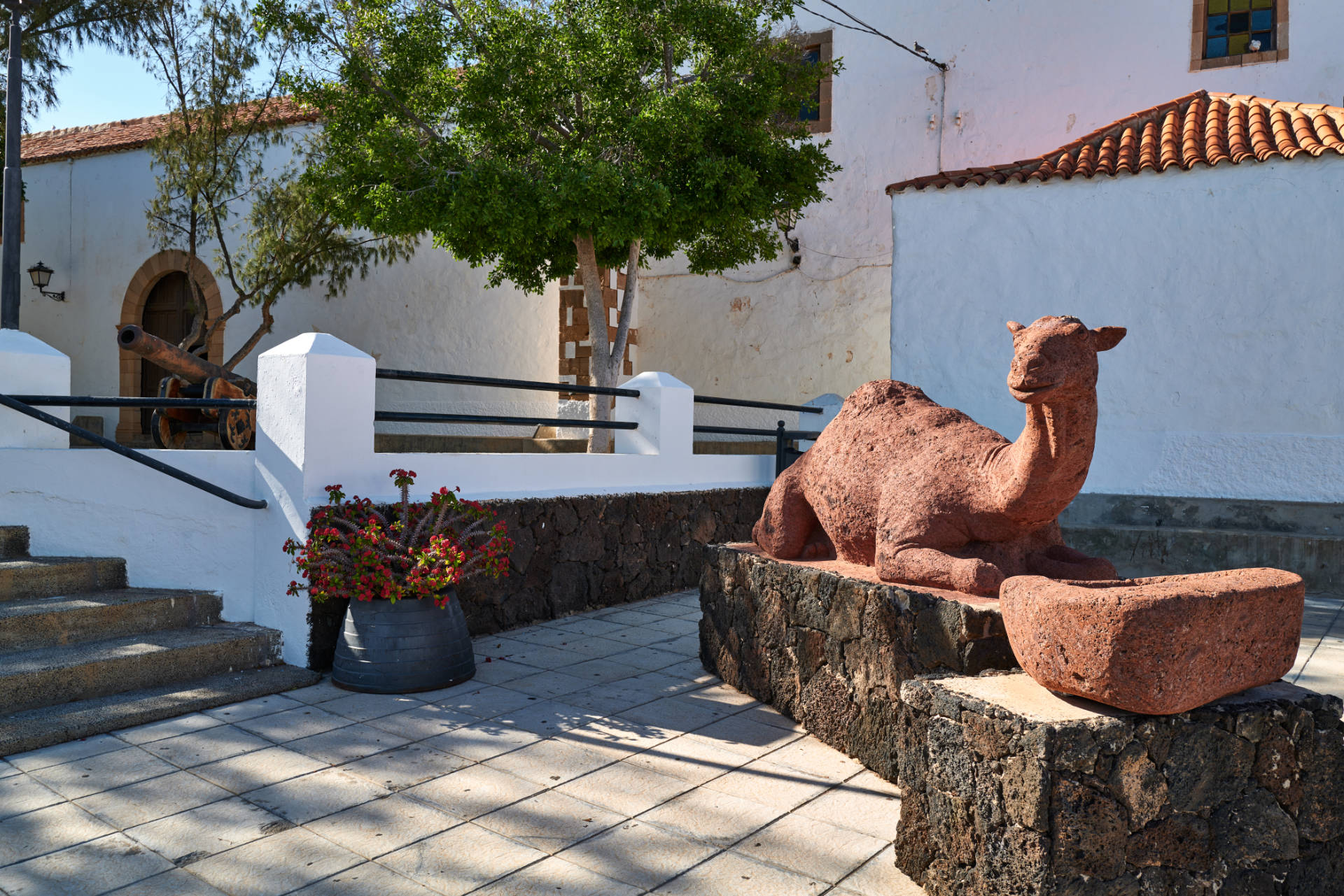 Der Ort Tuineje auf Fuerteventura.