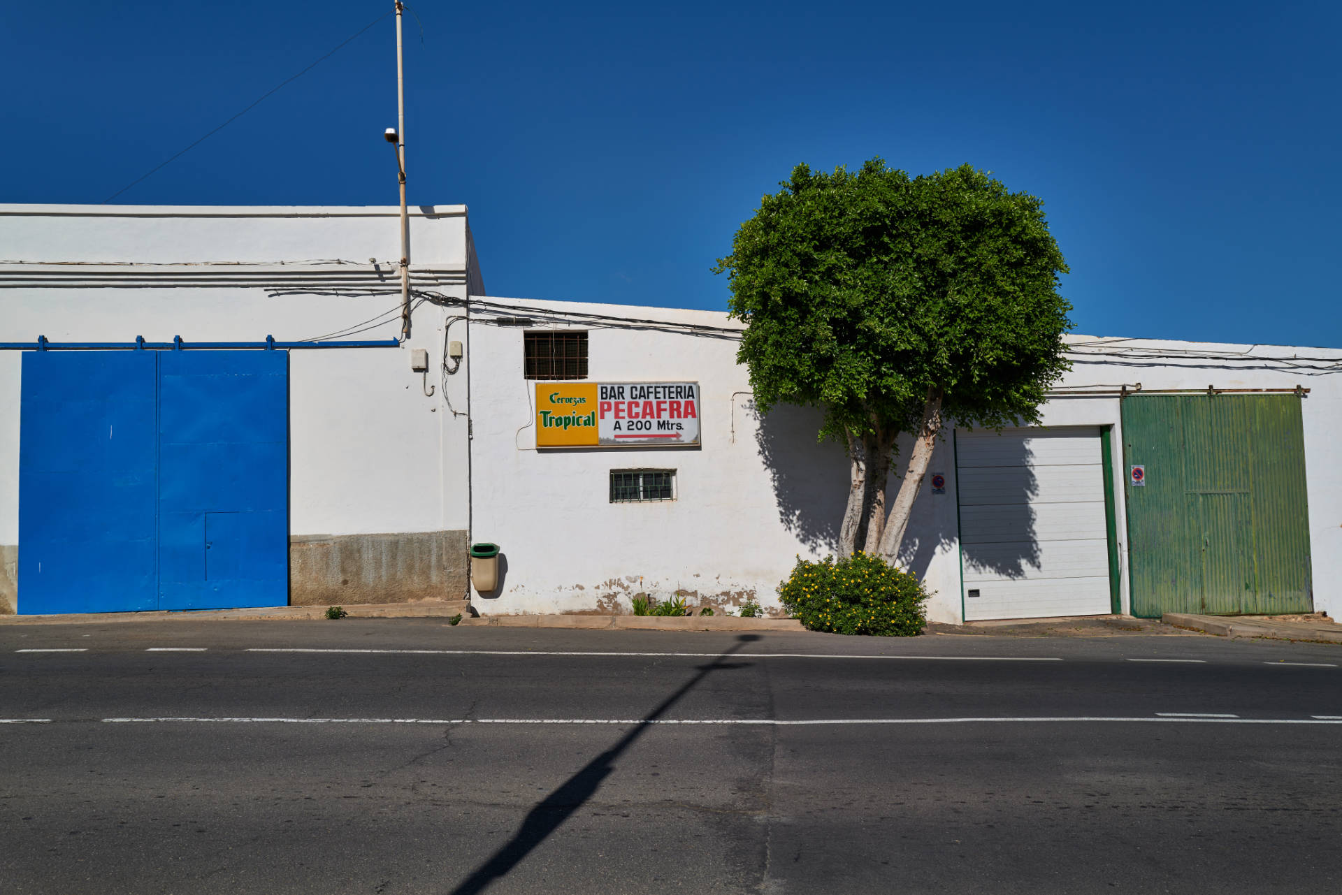 Der Ort Tuineje auf Fuerteventura.