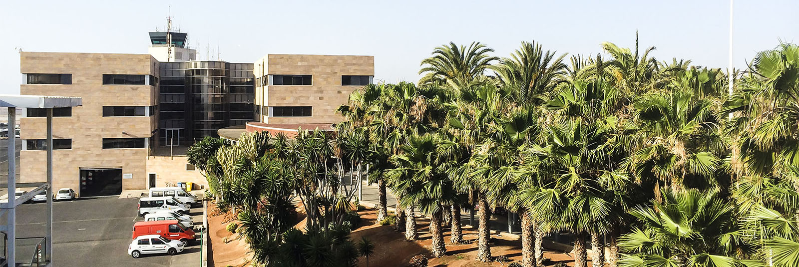 Der Flughafen El Matorral Fuerteventura.