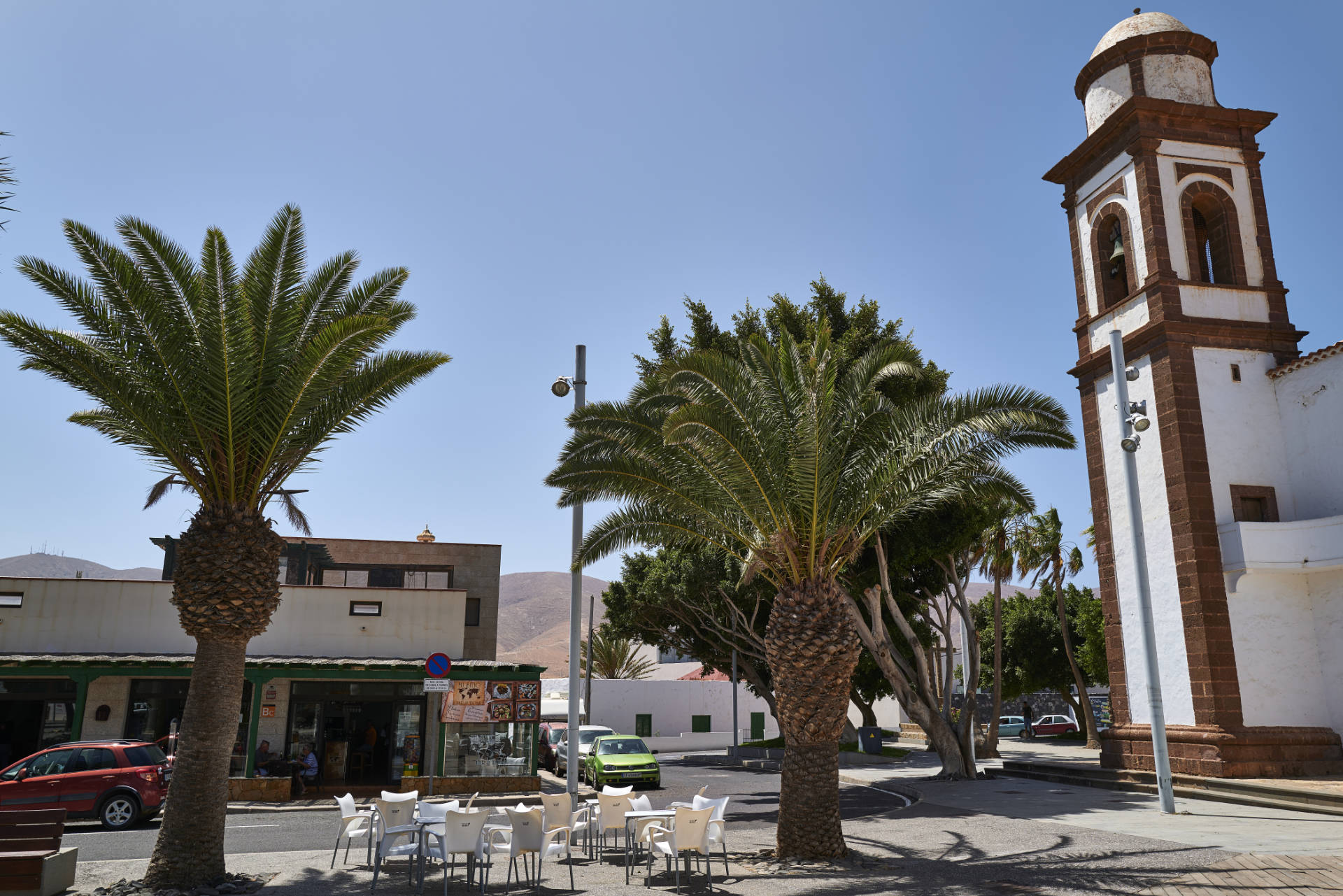 Der Ort Antigua auf Fuerteventura.