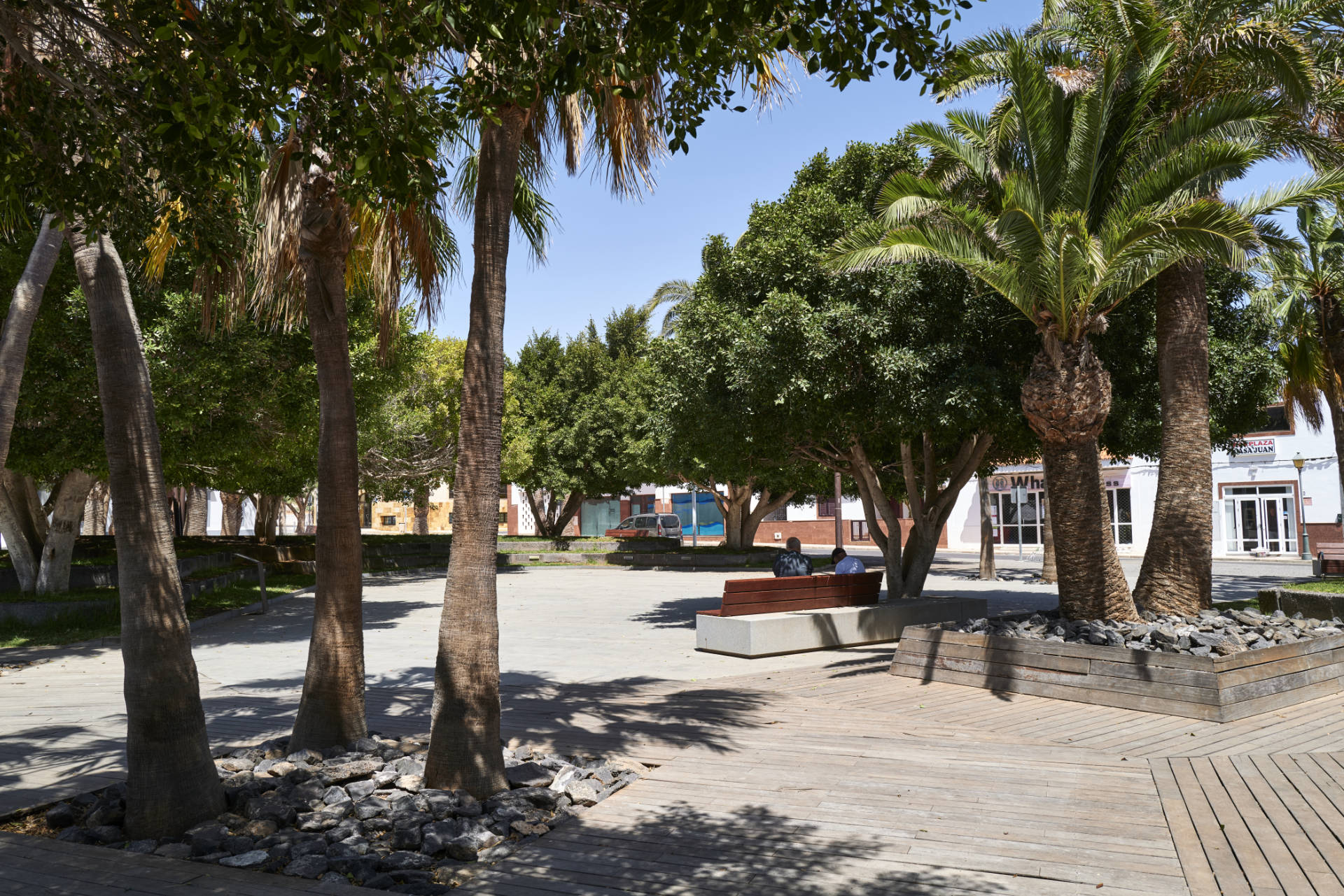 Der Ort Antigua auf Fuerteventura.