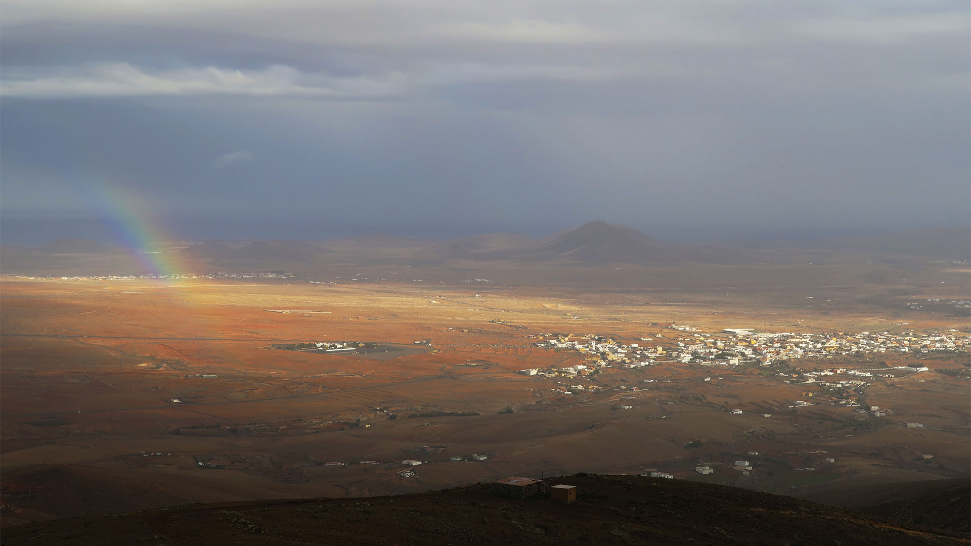 Der Ort Antigua auf Fuerteventura.