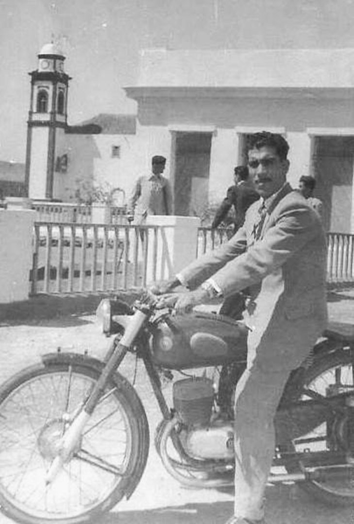 Manuel Padrón Gutiérrez in Antigua Fuerteventura 1924.