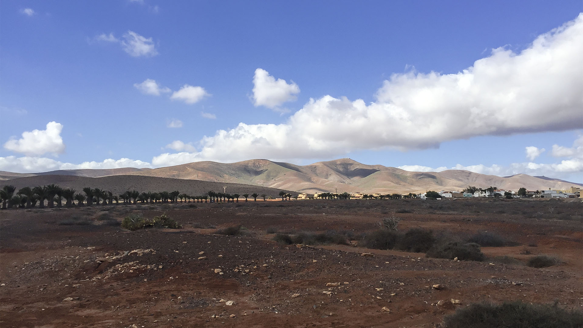 Die Ebene des Valles de Ortega Fuerteventura.