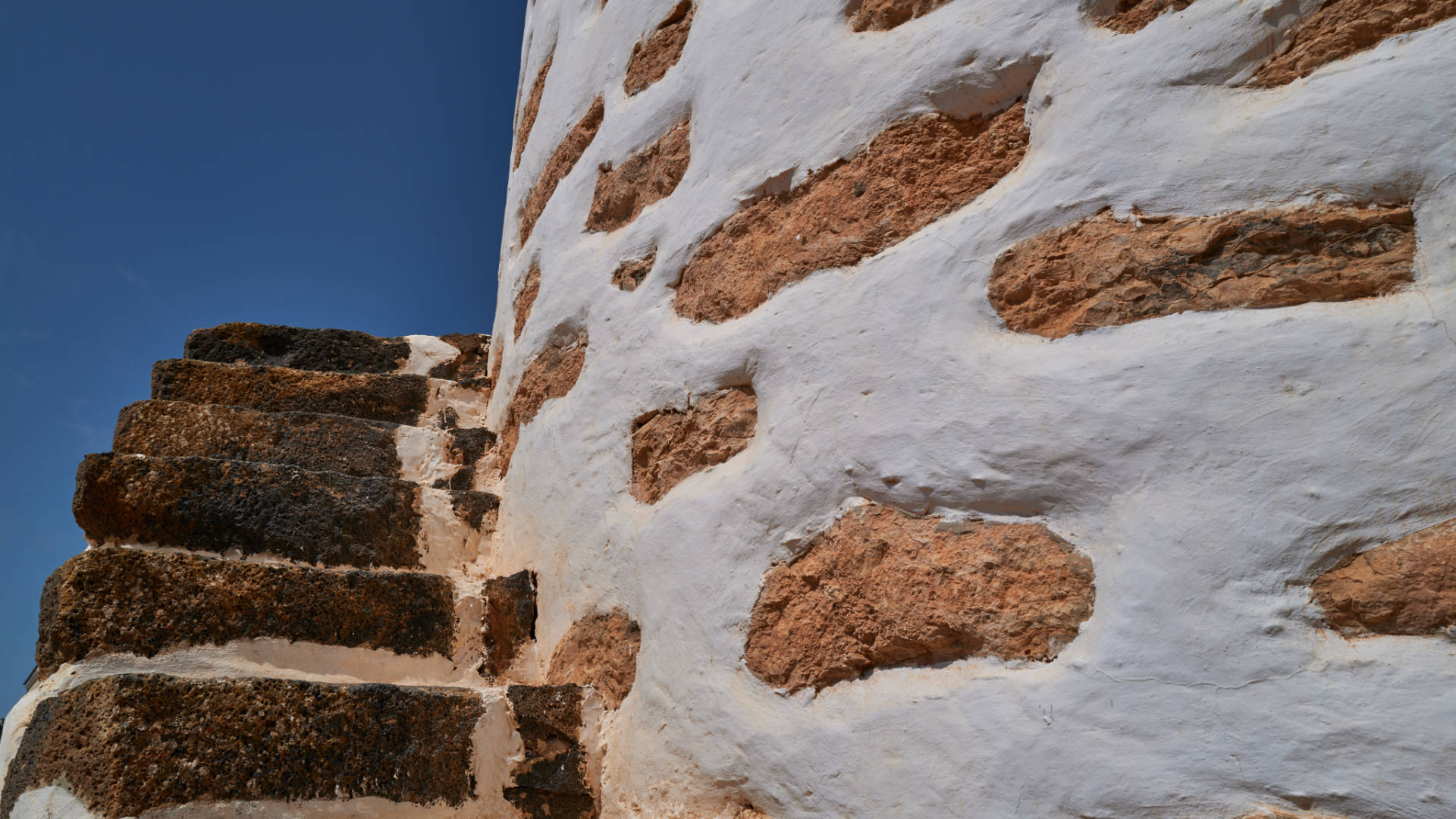 Windmühlen Valles de Ortega Fuerteventura.