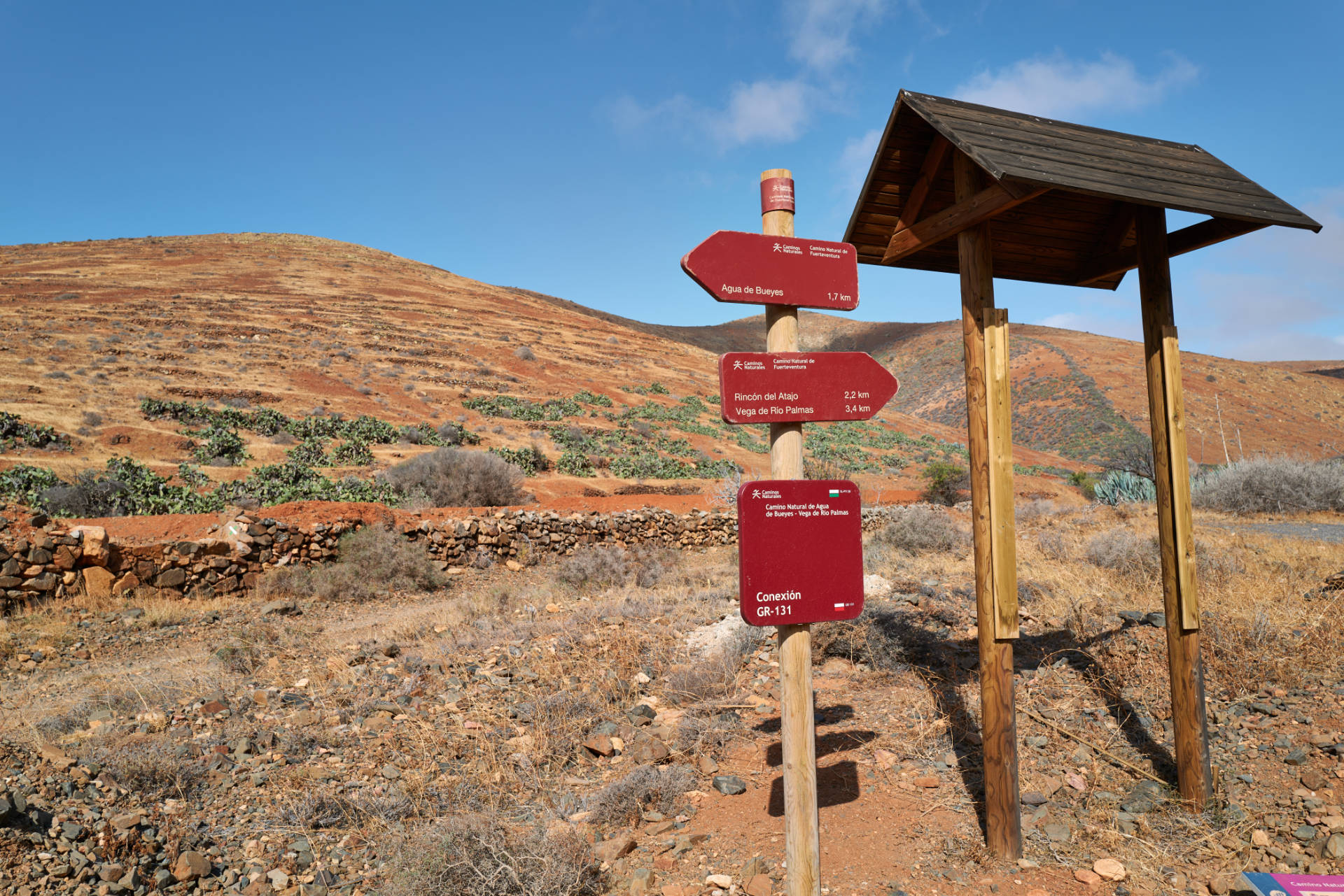 Barranco los Almácigos y Barranco del Garabato Agua de Bueyes Fuerteventura.