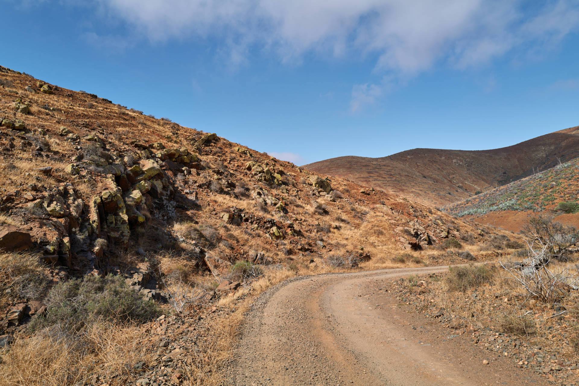 Barranco los Almácigos y Barranco del Garabato Agua de Bueyes Fuerteventura.