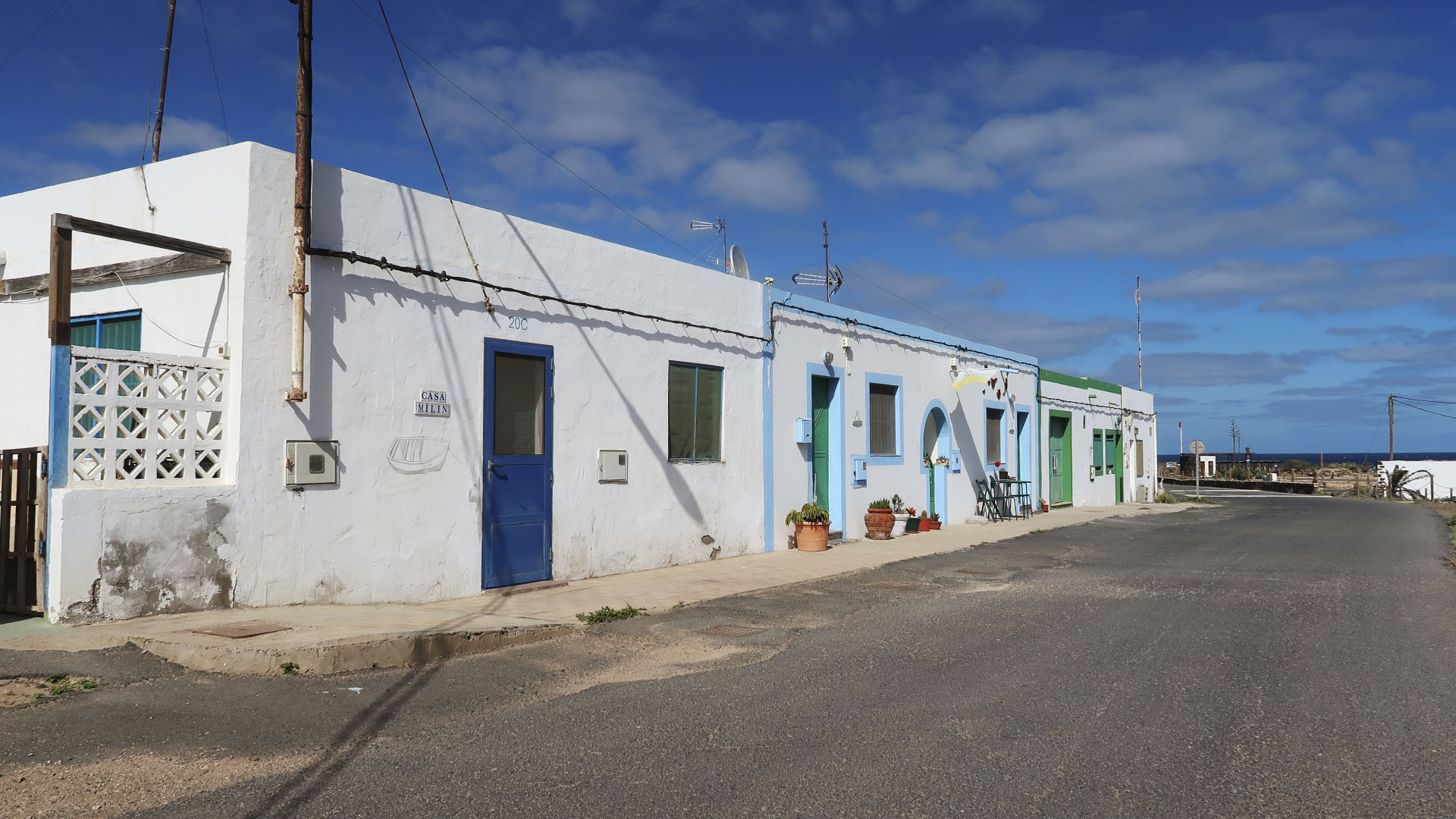 Der Ort Salinas del Carmen Fuerteventura.