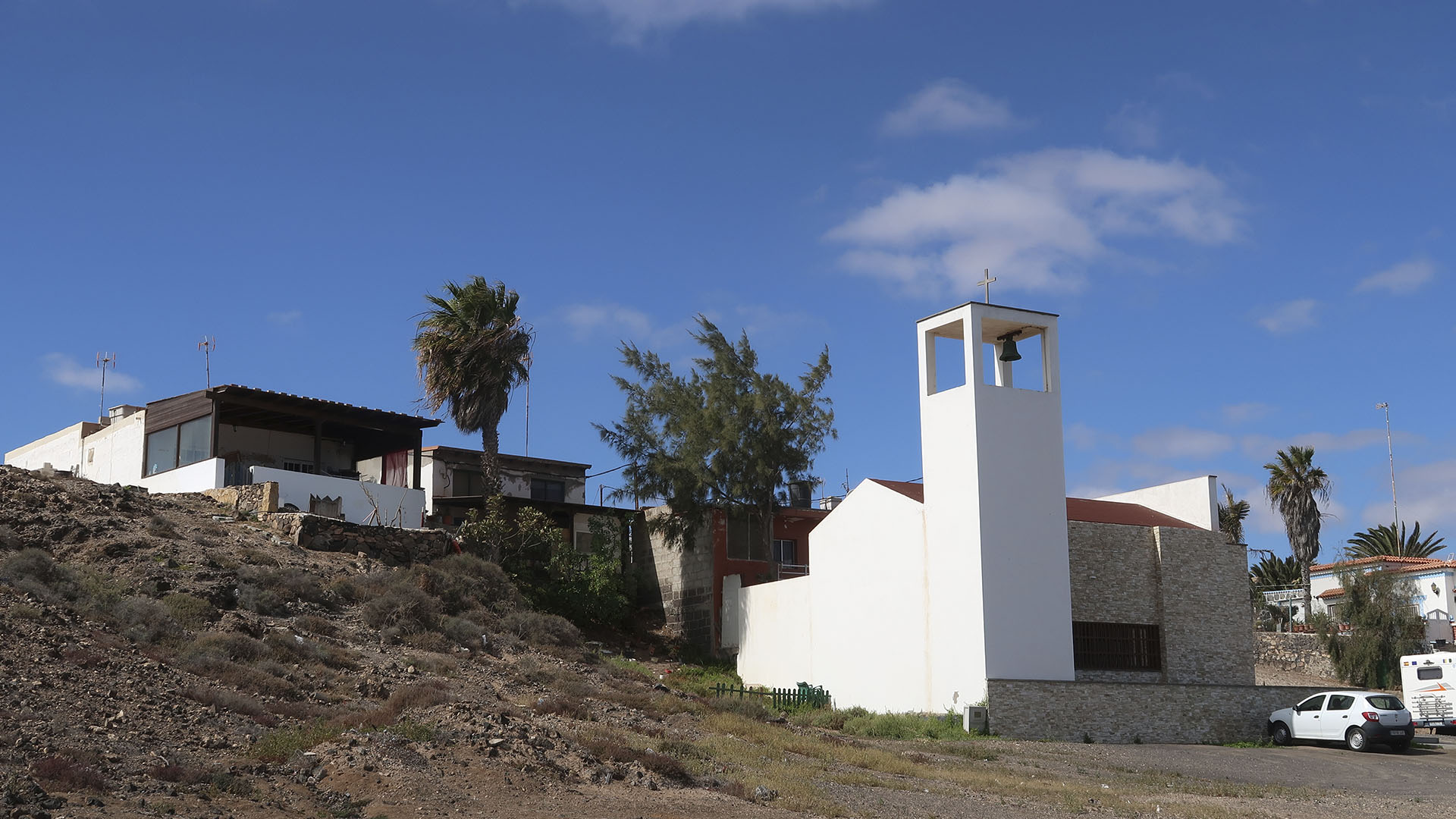 Der Ort Salinas del Carmen Fuerteventura.