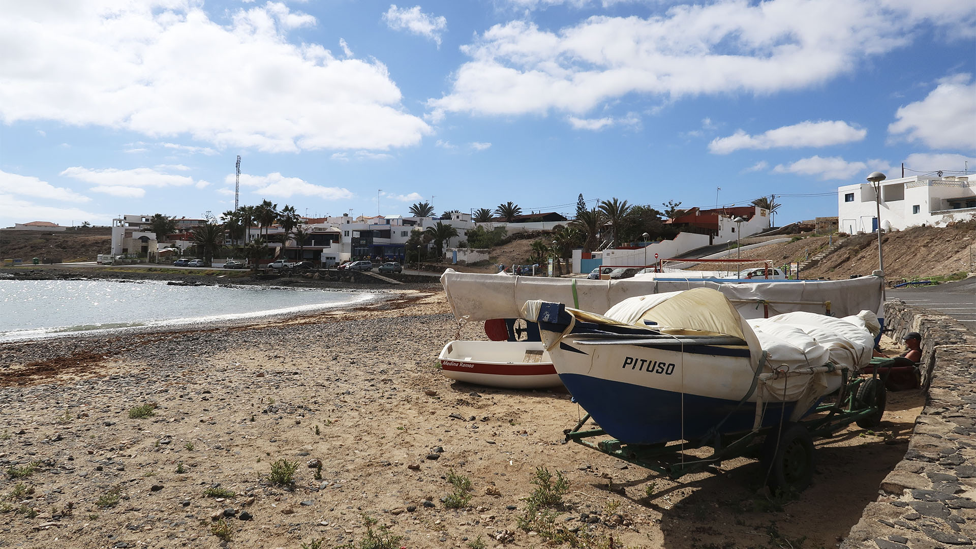 Der Ort Salinas del Carmen Fuerteventura.