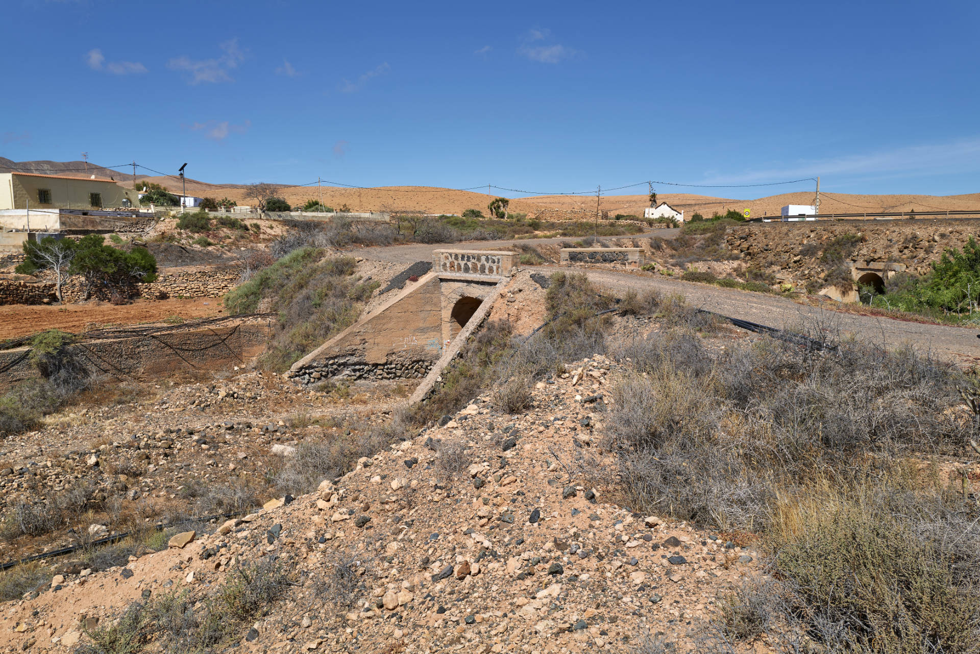 Barranco del Valle de las Cuevas Llanos de la Concepcíon Fuerteventura.