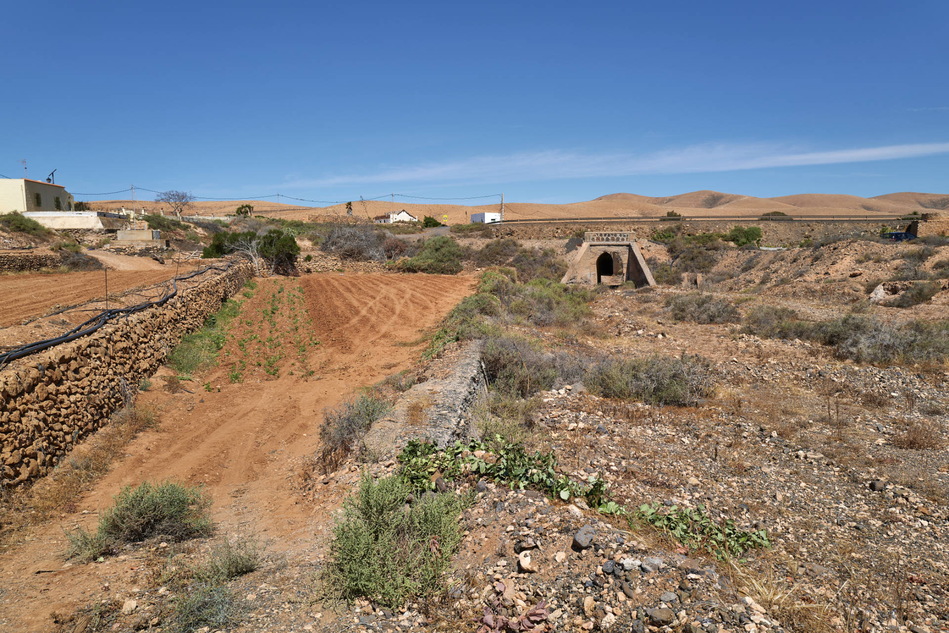 Barranco del Valle de las Cuevas Llanos de la Concepcíon Fuerteventura.