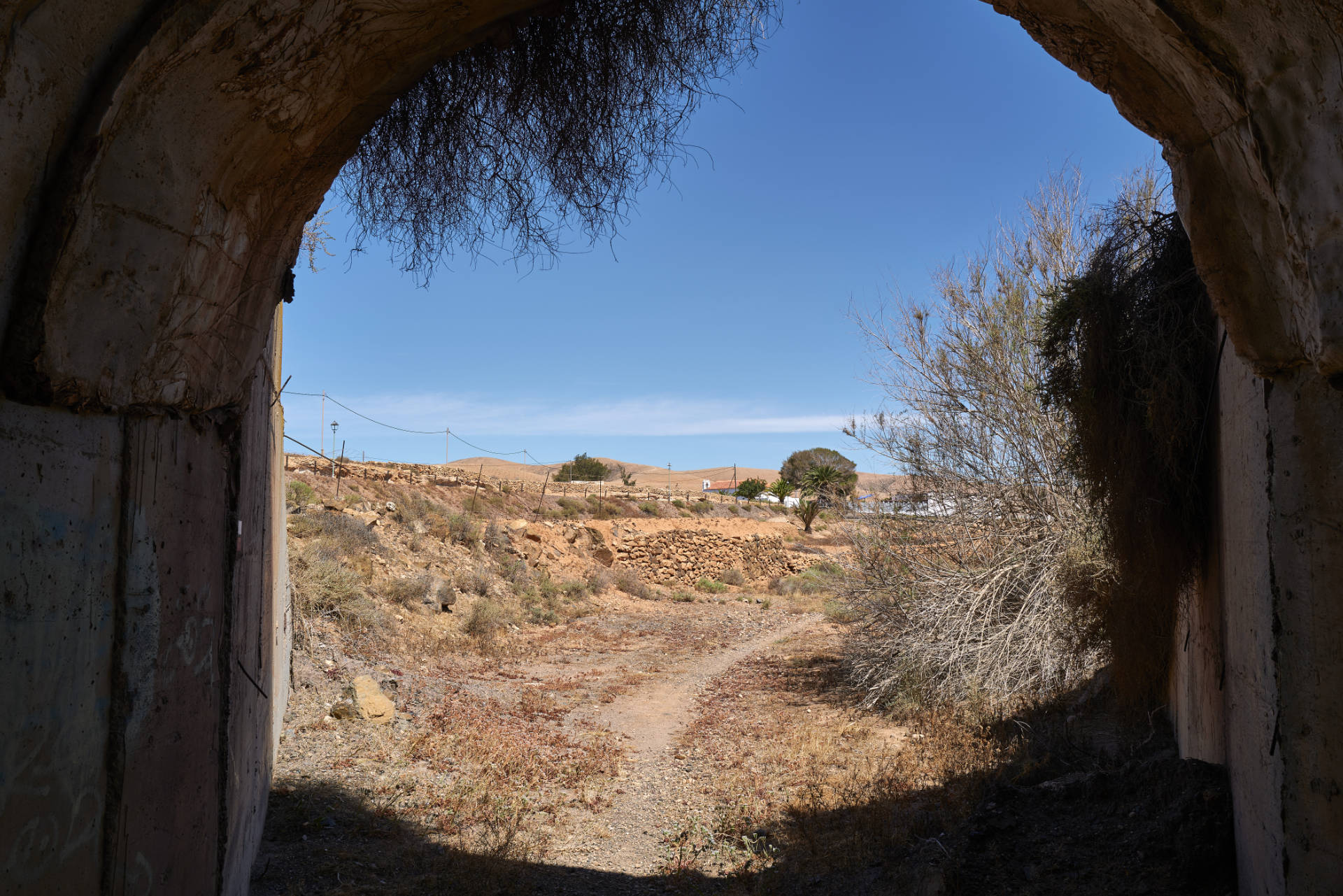 Barranco del Valle de las Cuevas Llanos de la Concepcíon Fuerteventura.