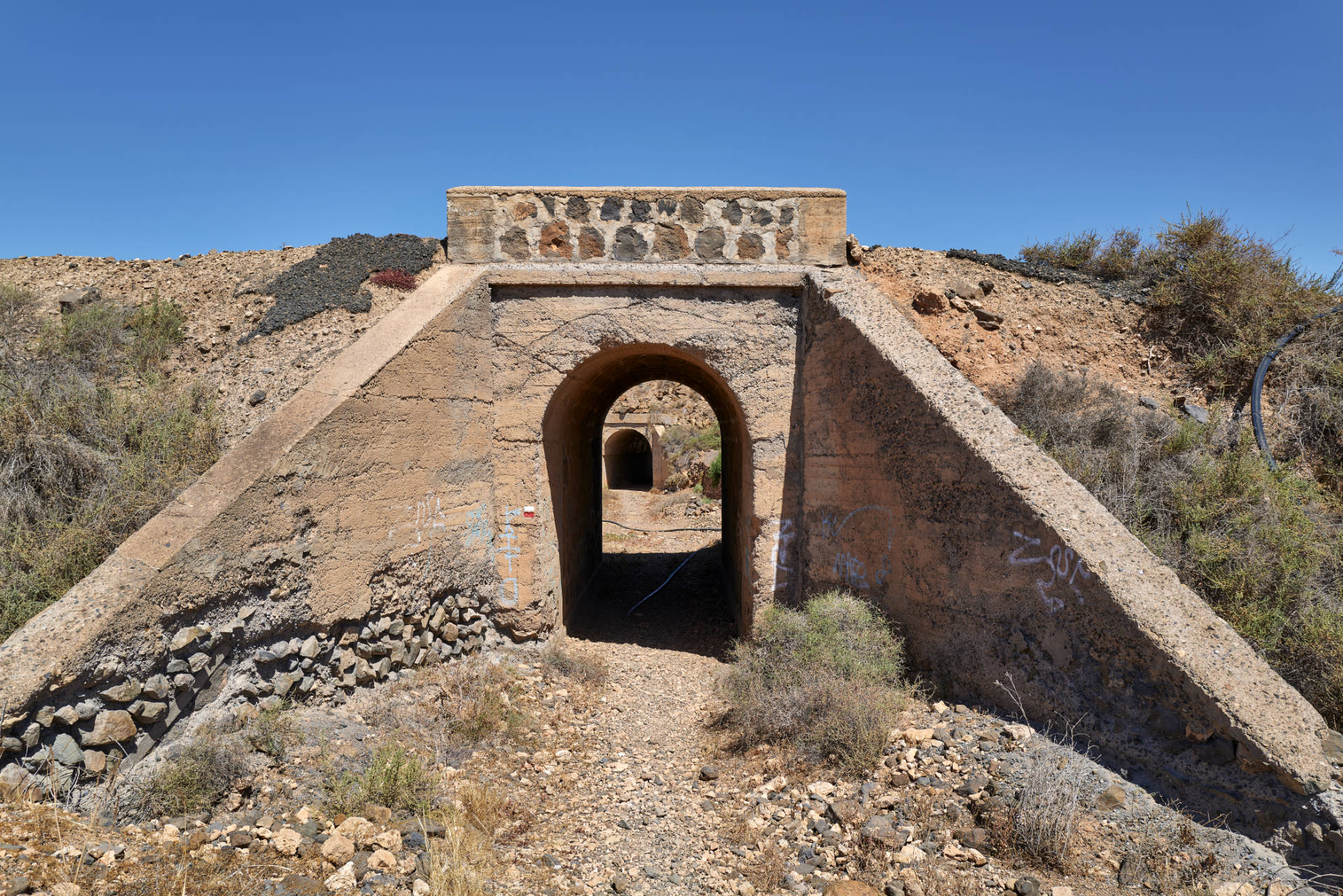 Barranco del Valle de las Cuevas Llanos de la Concepcíon Fuerteventura.