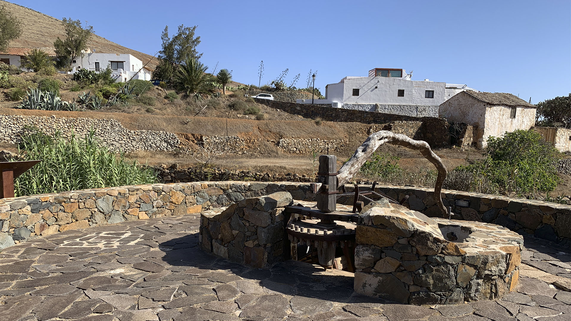 Noria del Pozo de los Peña Betancuria Fuerteventura.