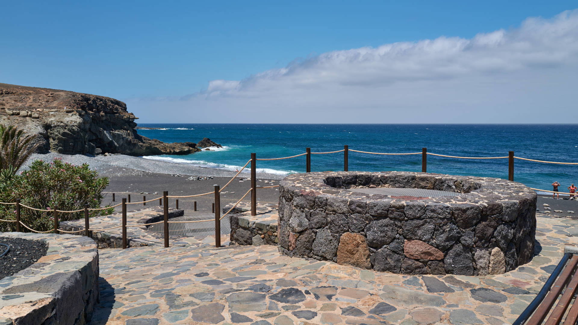 Die Kalköfen am Playa de Ajuy Fuerteventura.