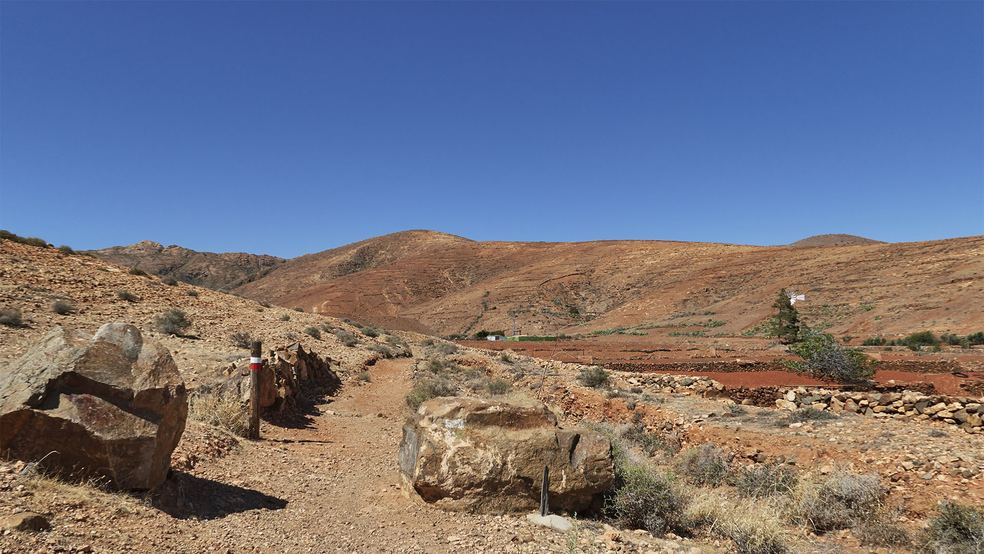 Die Ortschaft Toto nahe der Gemeindehauptstadt Pájara Fuerteventura.