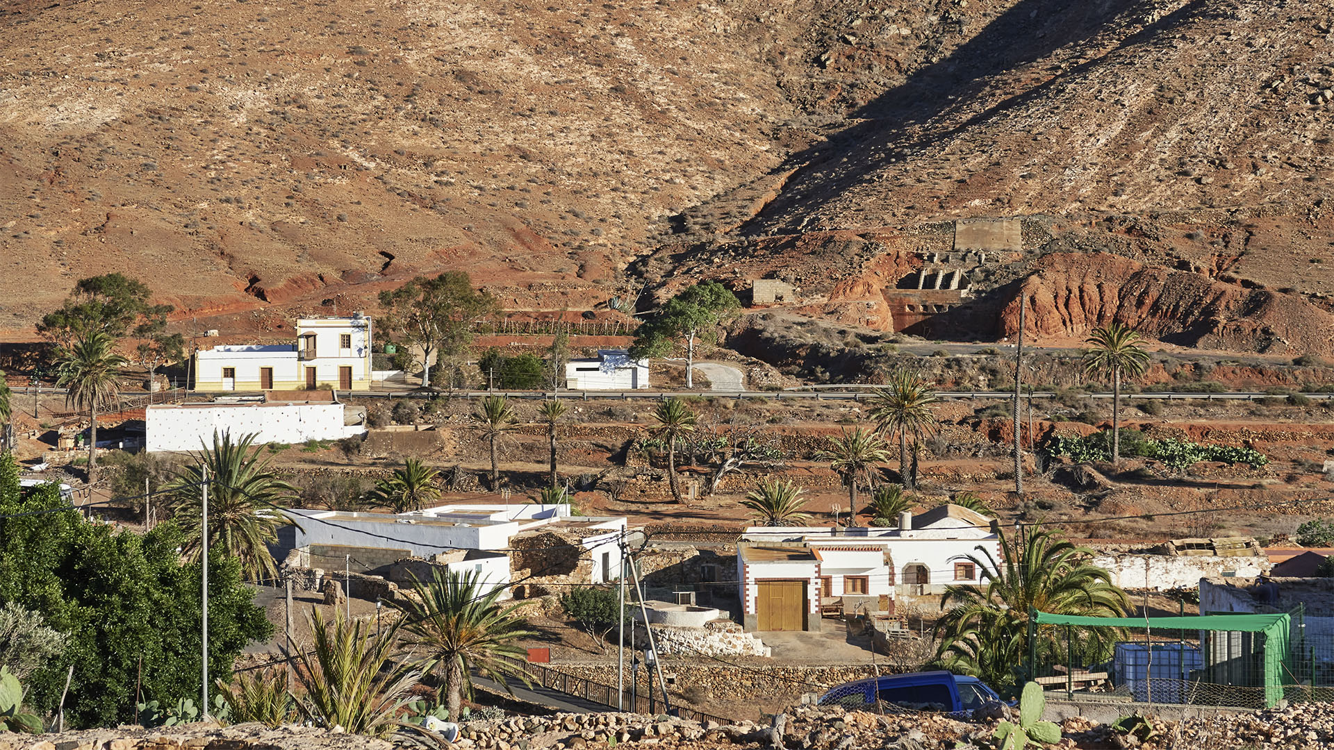 Die Ortschaft Toto nahe der Gemeindehauptstadt Pájara Fuerteventura.