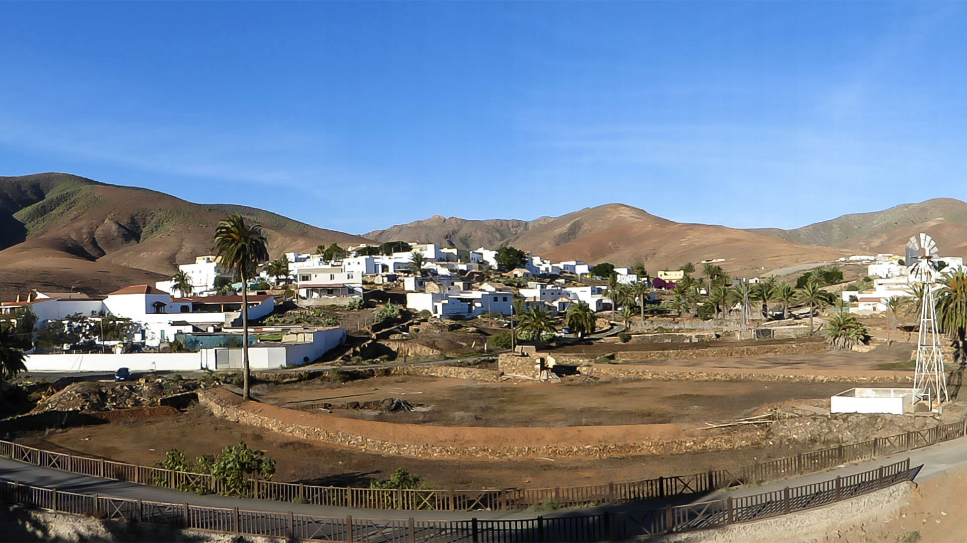 Die Ortschaft Toto nahe der Gemeindehauptstadt Pájara Fuerteventura.