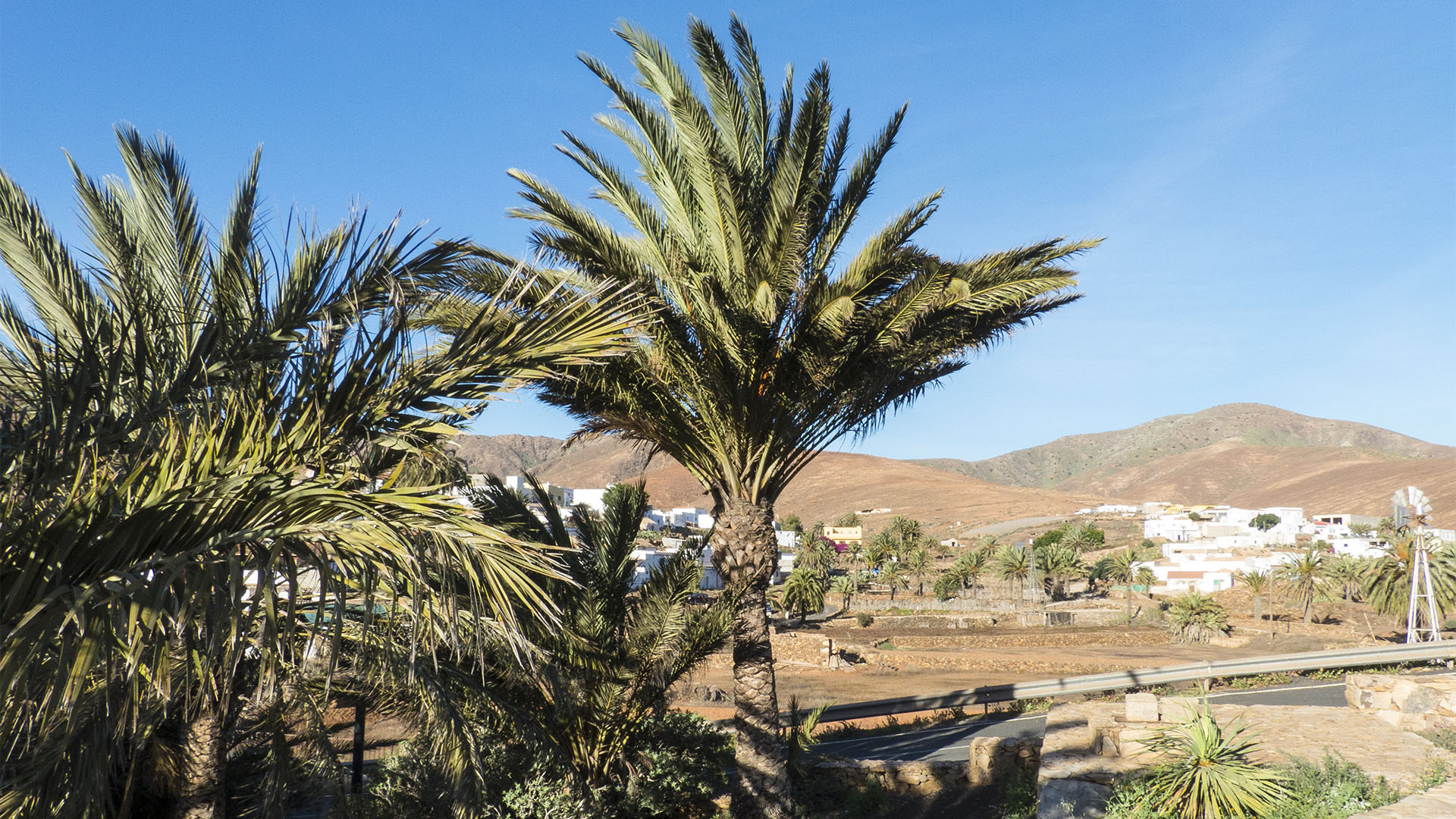 Die Ortschaft Toto nahe der Gemeindehauptstadt Pájara Fuerteventura.