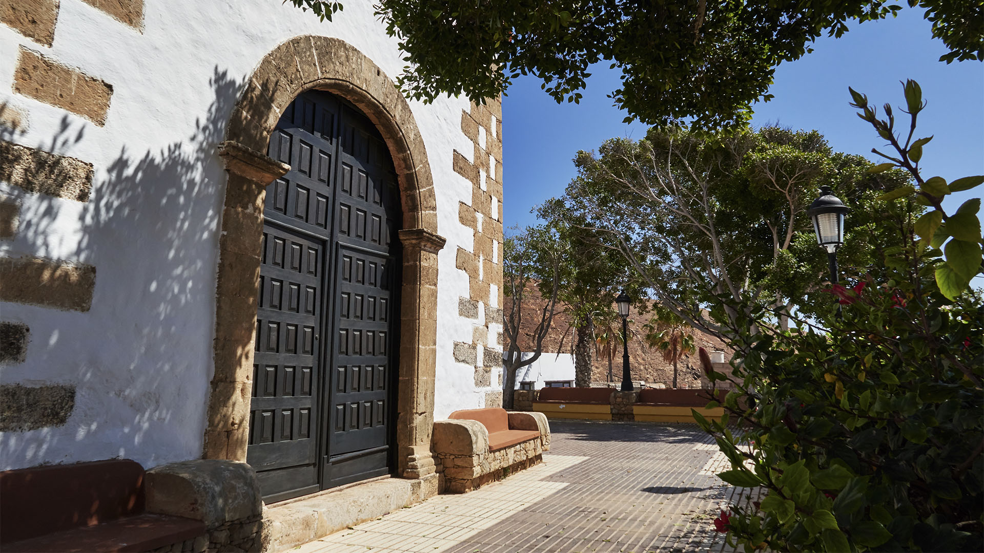 Die Ortschaft Toto nahe der Gemeindehauptstadt Pájara Fuerteventura.