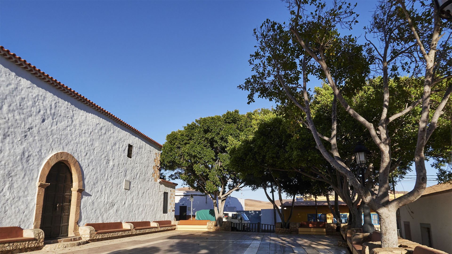 Die Ortschaft Toto nahe der Gemeindehauptstadt Pájara Fuerteventura.