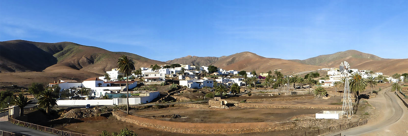 Die Ortschaft Toto nahe der Gemeindehauptstadt Pájara Fuerteventura.