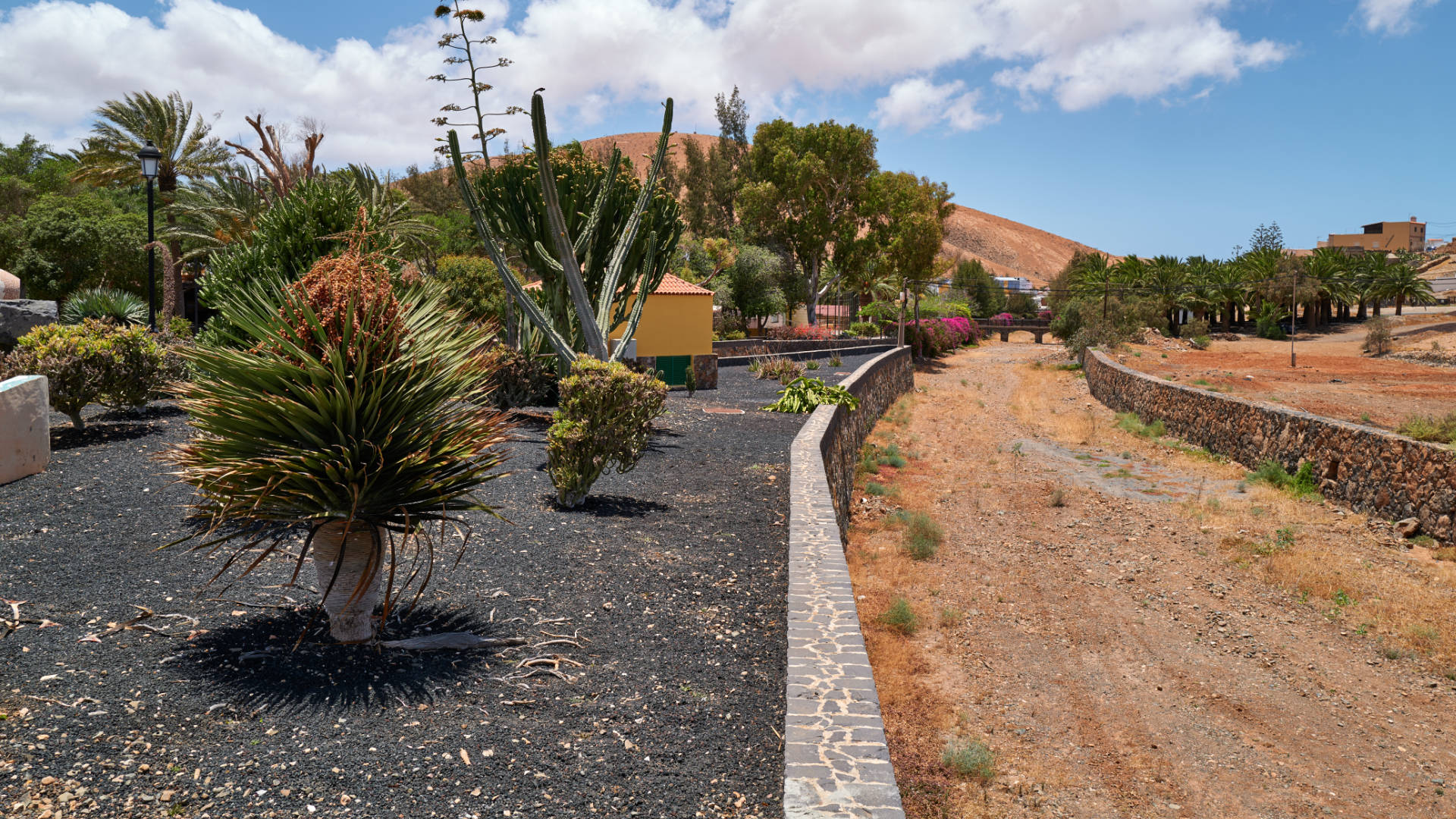 Der Ort Pájara auf Fuerteventura.