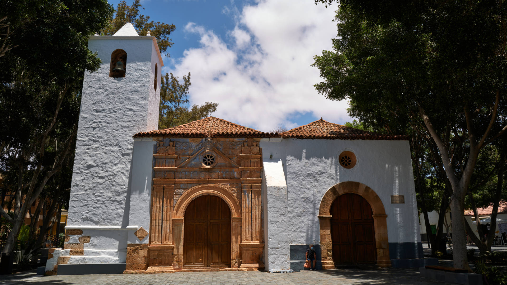 Die Kirche Iglesia de Nuestra Señora de Regla in Pájara Fuerteventura.