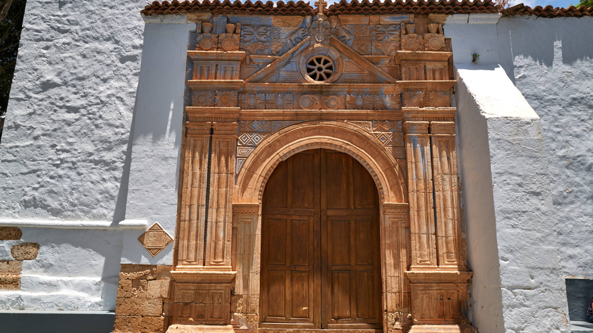 Die Kirche Iglesia de Nuestra Señora de Regla in Pájara Fuerteventura.