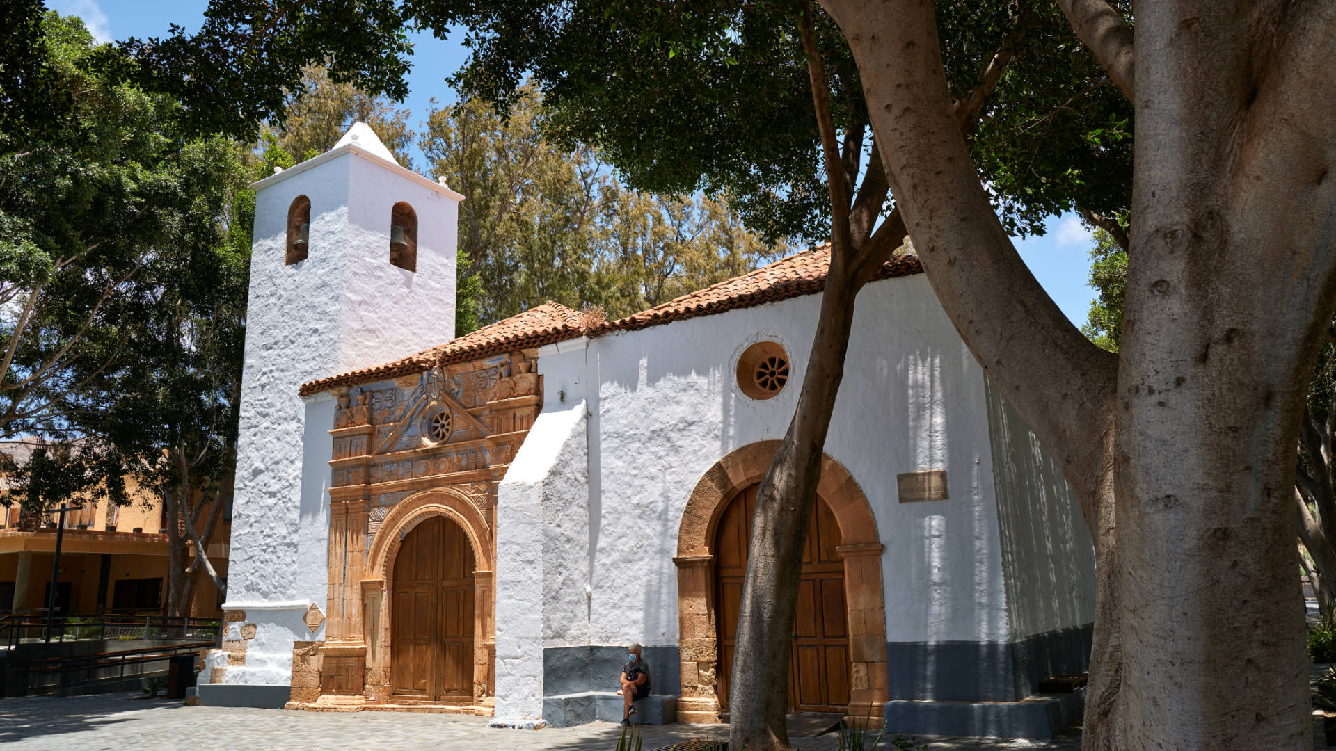 Die Kirche Iglesia de Nuestra Señora de Regla in Pájara Fuerteventura.