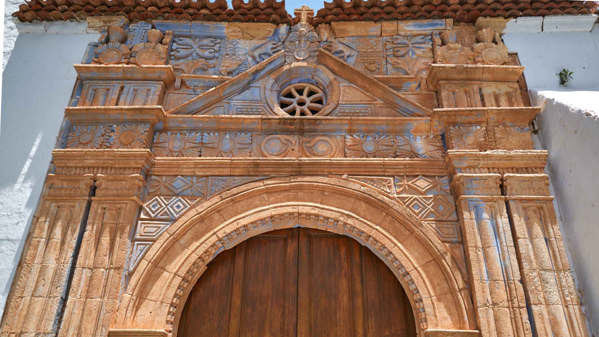 Die Kirche Iglesia de Nuestra Señora de Regla in Pájara Fuerteventura.