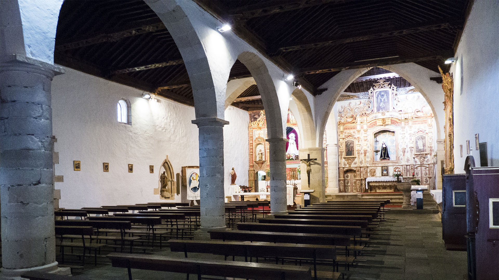 Die Kirche Iglesia de Nuestra Señora de Regla in Pájara Fuerteventura.