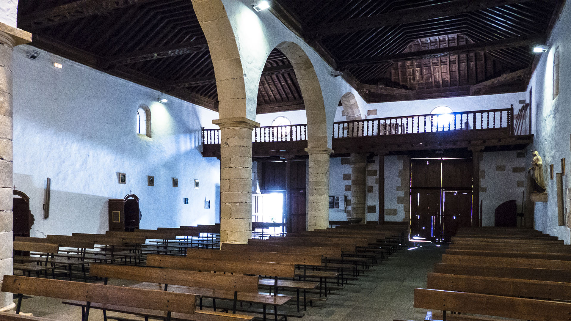 Die Kirche Iglesia de Nuestra Señora de Regla in Pájara Fuerteventura.