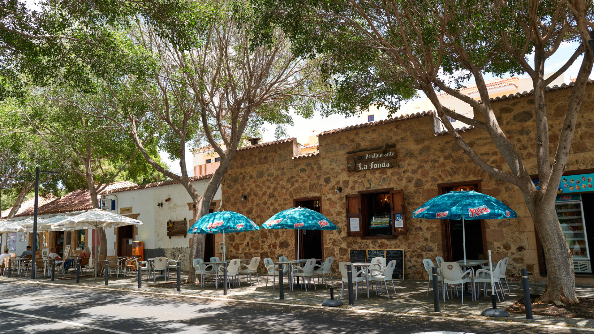 Der Ort Pájara auf Fuerteventura.