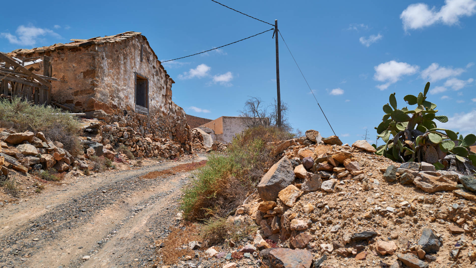 Der Ort Pájara auf Fuerteventura.