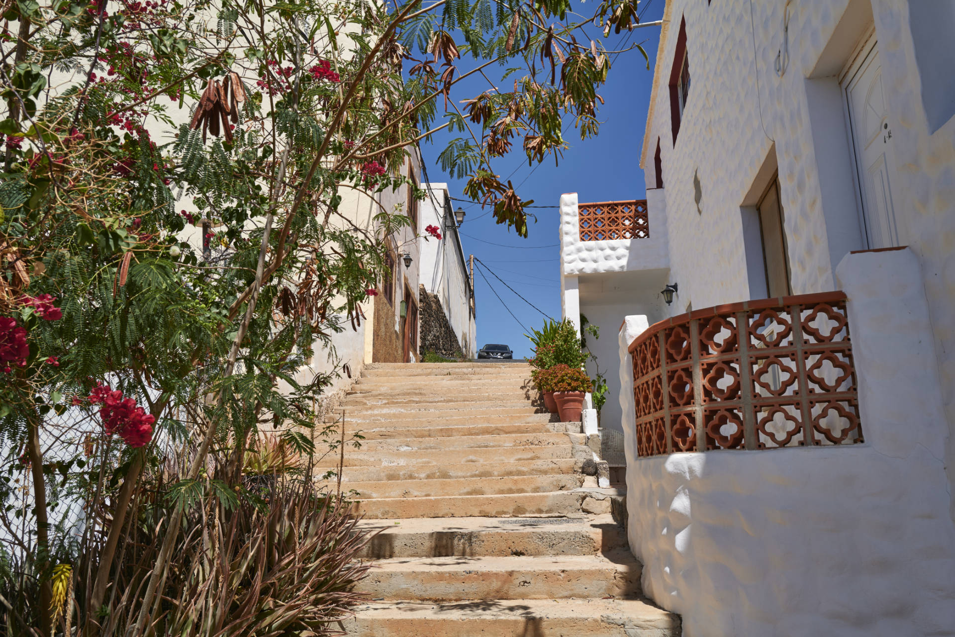 Der Ort Las Playitas im Süden von Fuerteventura.