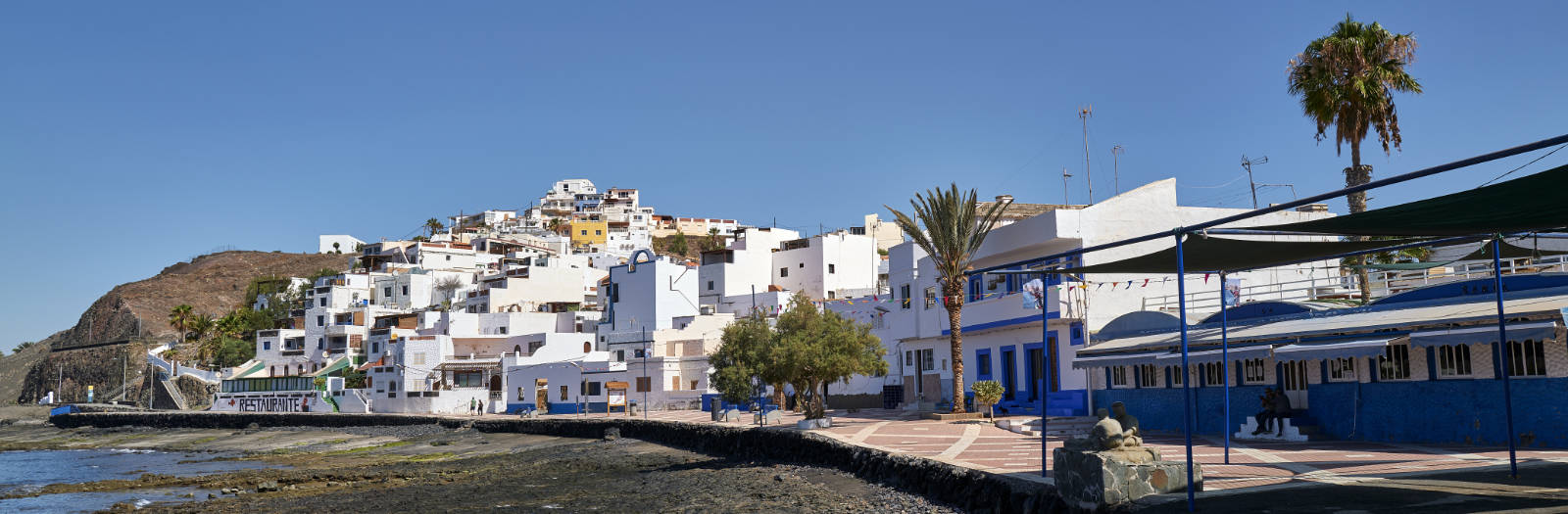 Der Ort Las Playitas im Süden von Fuerteventura.