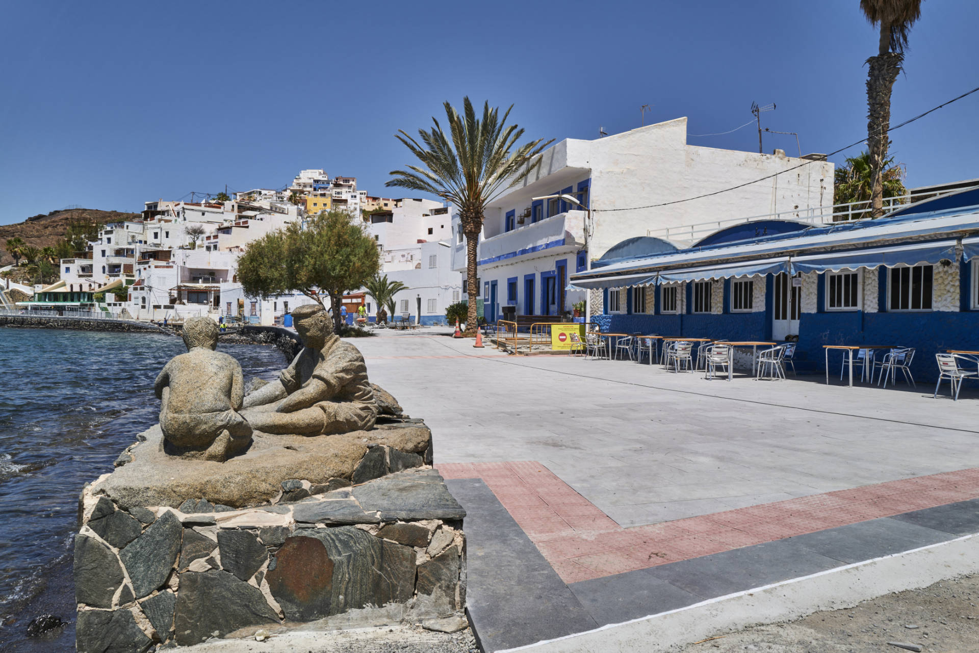 Der Ort Las Playitas im Süden von Fuerteventura.