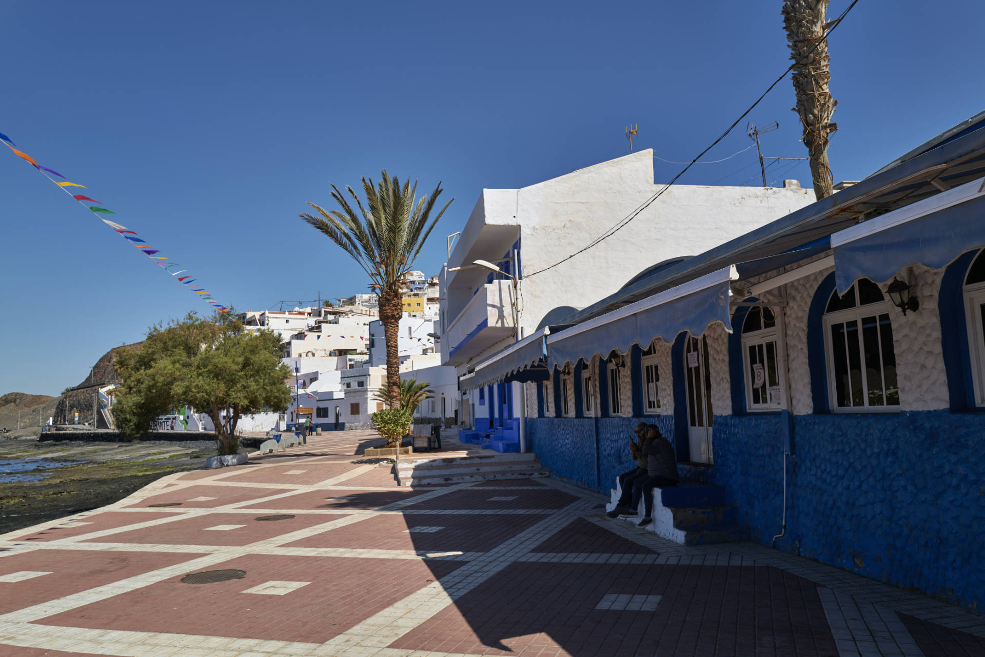 Der Ort Las Playitas im Süden von Fuerteventura.