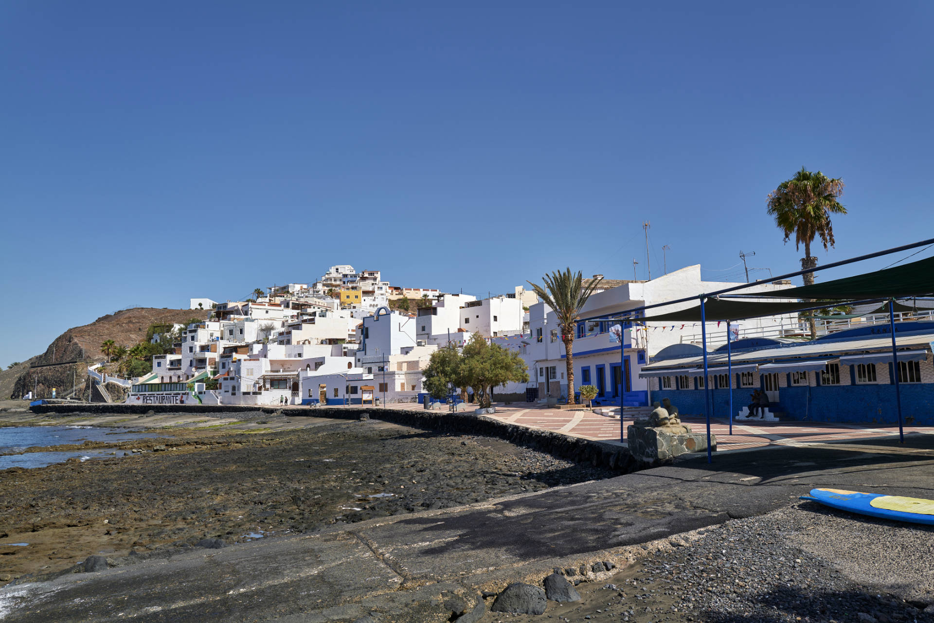 Der Ort Las Playitas im Süden von Fuerteventura.