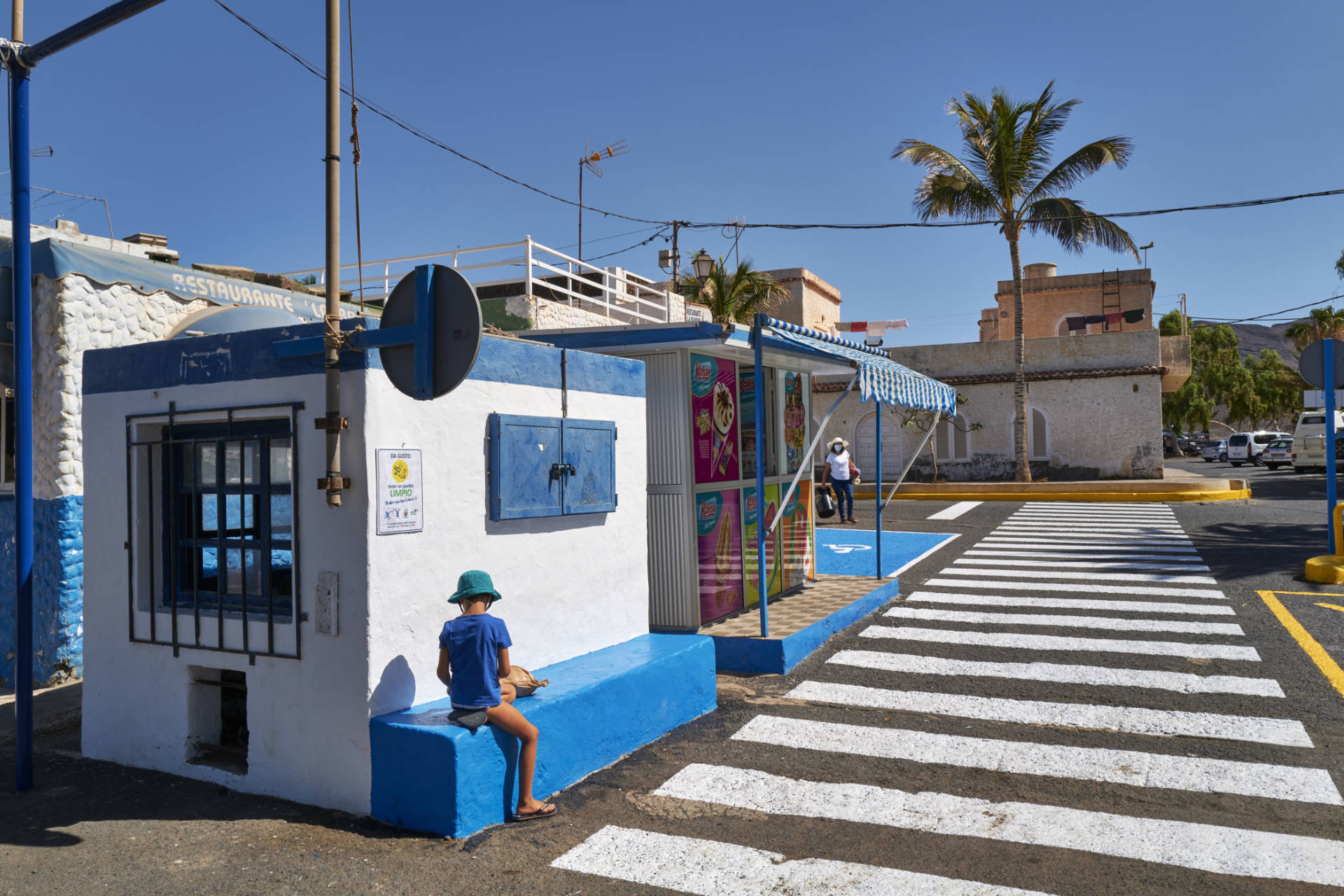 Der Ort Las Playitas im Süden von Fuerteventura.