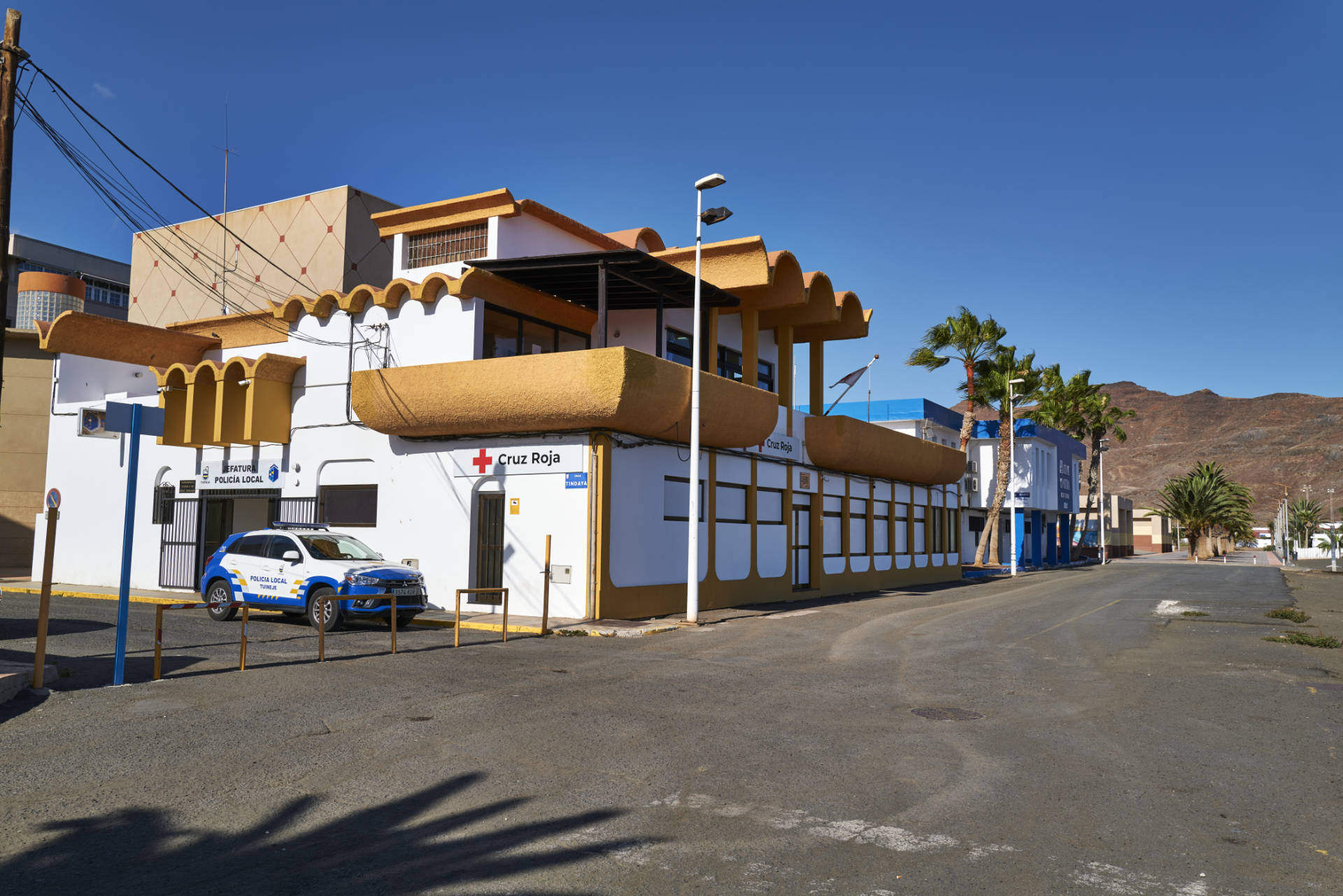 Am paseo marítimo von Gran Tarajal Fuerteventura.