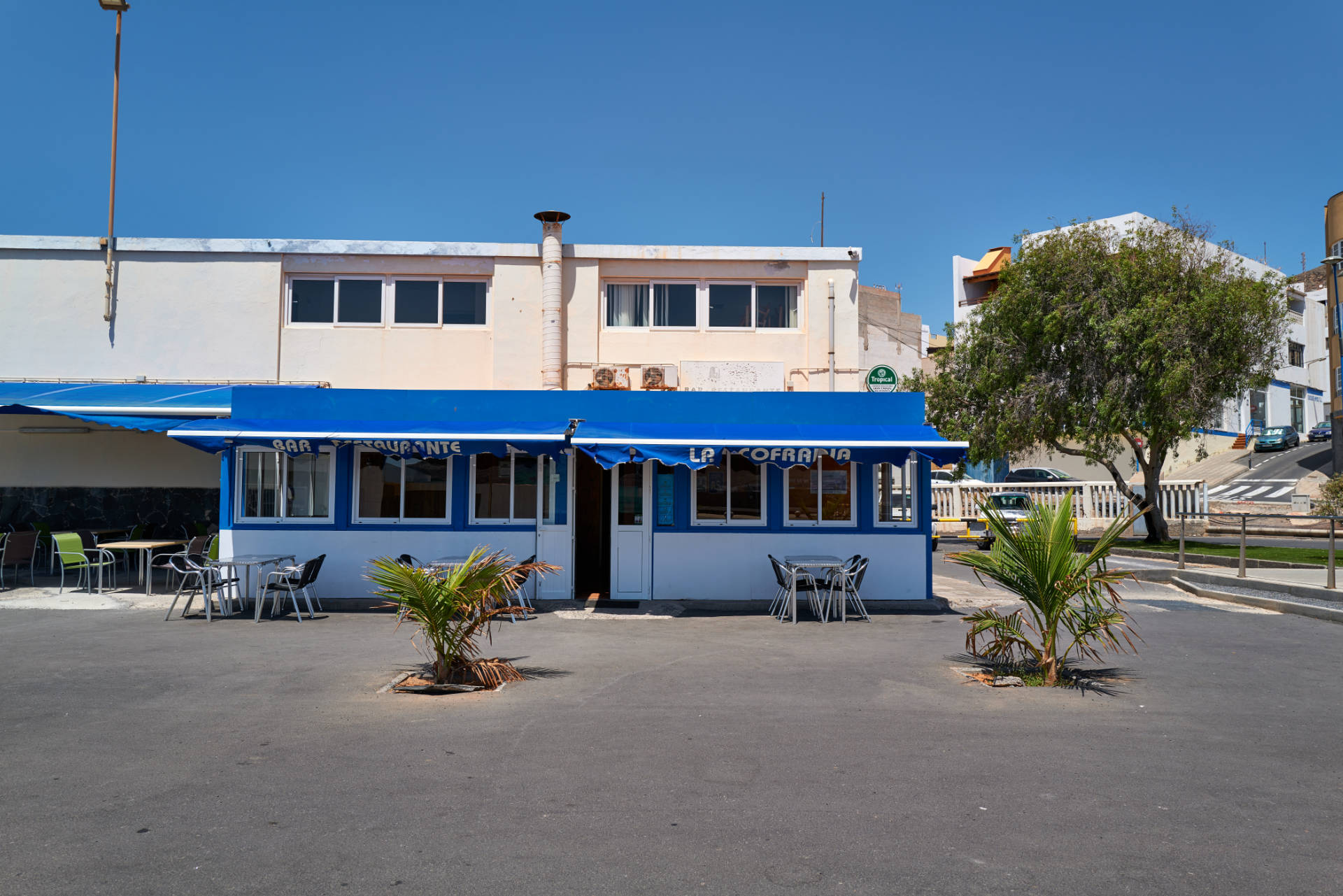 Der Hafen von Gran Tarajal Fuerteventura.