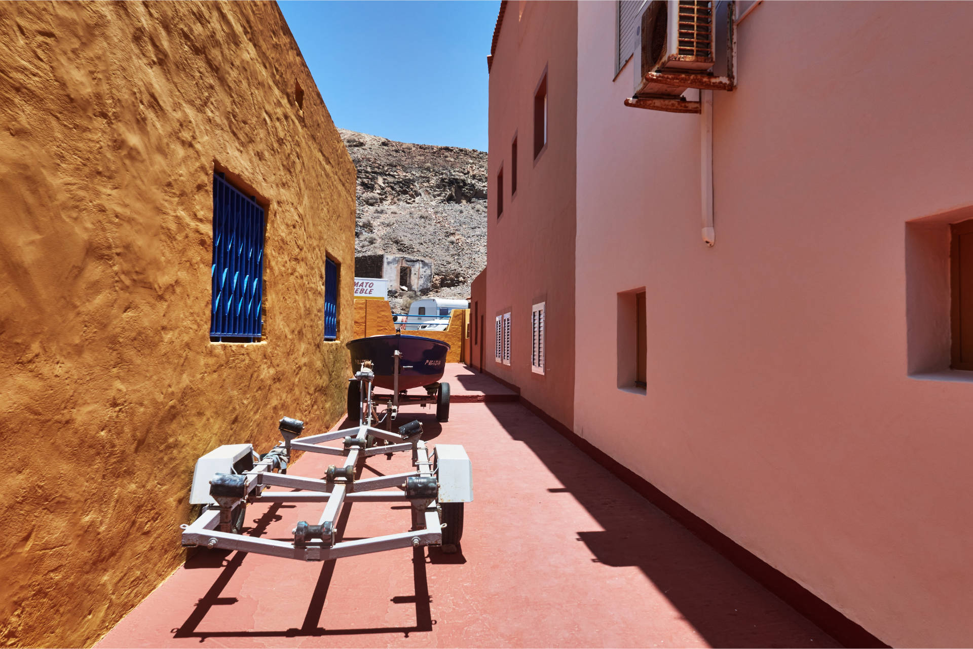 Der Ort Giniginámar auf Fuerteventura.