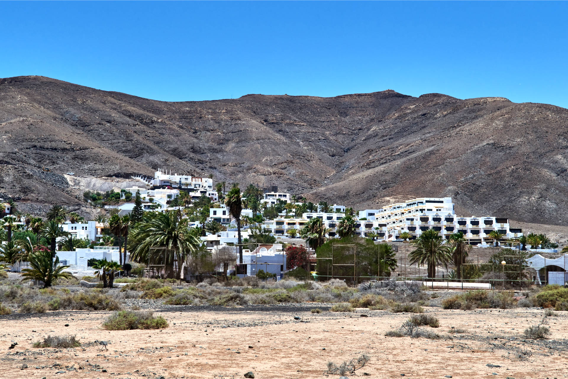 Der Ort Giniginámar auf Fuerteventura.