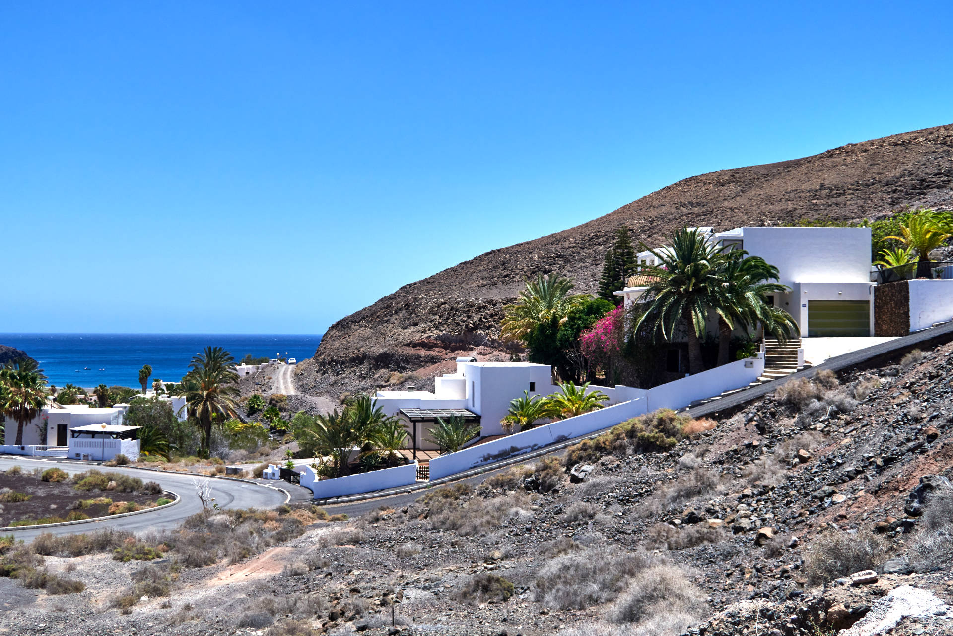 Der Ort Giniginámar auf Fuerteventura.