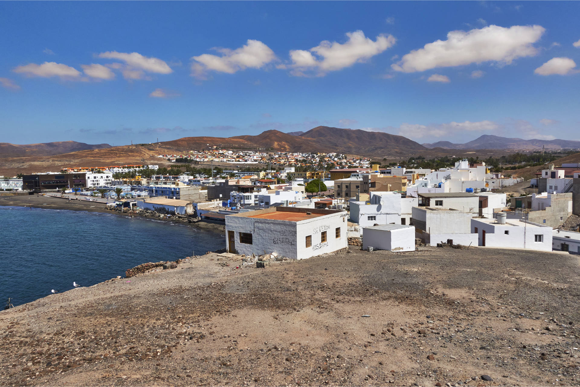 Der Ort Tarajalejo auf Fuerteventura.